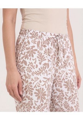 Jogger Con Bolsillos  Para Mujer Café Ostu