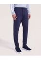 Pantalón Jogger Con Screen  Para Hombre Azul Ostu de Ostu