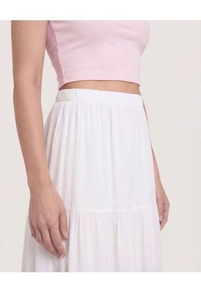 Falda Bloques  Para Mujer Crudo Ostu