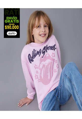 Buzo The Rolling Stones  Para Infantil Niña #90060130 Ostu Ostu
