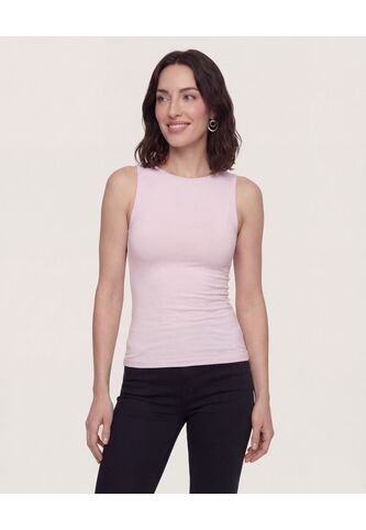 Camiseta Con Recogidos  Para Mujer Lila Ostu Ostu