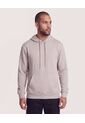 Buzo Hoodie Unicolor  Para Hombre Café Ostu de Ostu