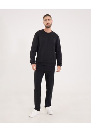 Pantalon Para Hombre Chino Color Negro Marca Ostu #60070244