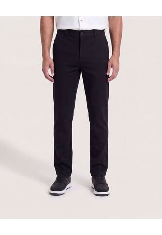 Pantalón Formal Recto  Para Hombre Negro Ostu Ostu