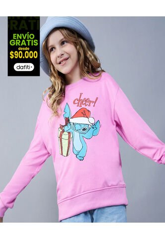 Buzo Disney Lilo Y Stitch Para Niña  Infantil Niña #90060128 Ostu