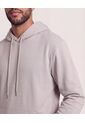 Buzo Hoodie Unicolor  Para Hombre Café Ostu de Ostu