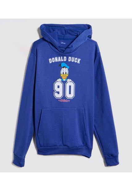 Buzo Para Hombre Hoodie Color Azul  Marca Ostu #60060413