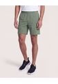 Bermuda Plana Unicolor  Para Hombre Verde Ostu de Ostu
