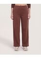 Pantalón Wide Leg  Para Mujer Café Ostu de Ostu