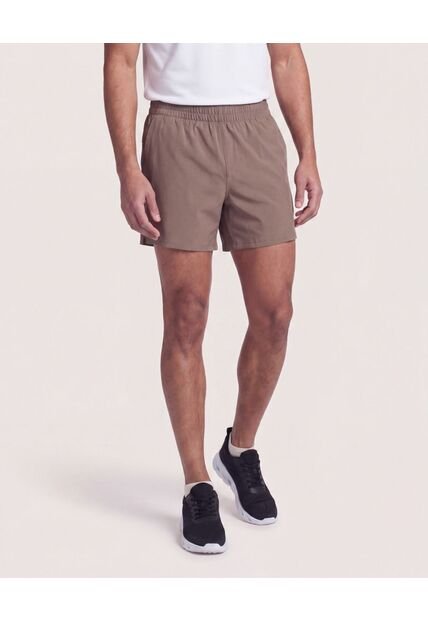 Bermuda Running Secado Rápido  Para Hombre Camel Ostu