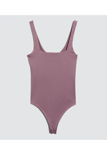 Body Para Mujer Manga Sisa Color Morado Marca Ostu #40200111