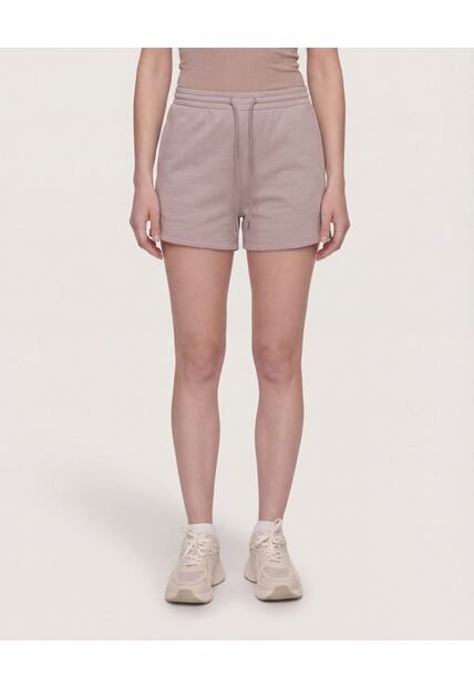 Short Unicolor  Para Mujer Café Ostu