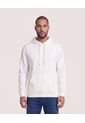 Hoodie Unicolor  Para Hombre Crema Ostu de Ostu