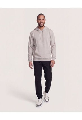 Jogger Texturizado  Para Hombre Negro Ostu