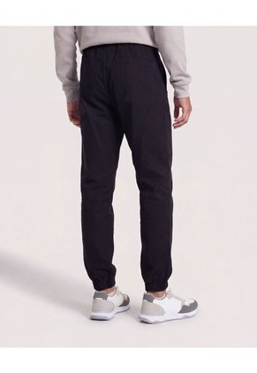 Jogger Texturizado  Para Hombre Negro Ostu