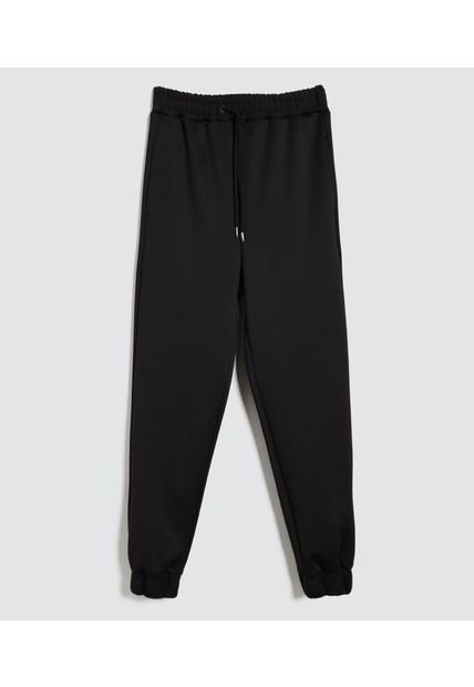 Pantalon Para Mujer Ostu Color Negro Material 90% Poliéster 10% Elastano