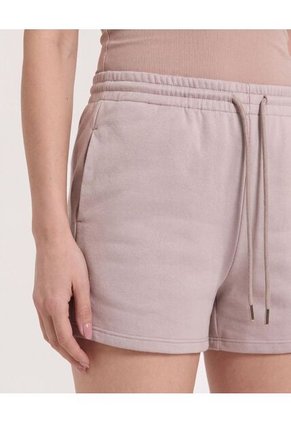 Short Unicolor  Para Mujer Café Ostu