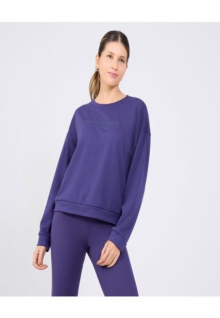 Buzo Para Mujer Cuello Redondo Color Morado Marca Ostu #40060456