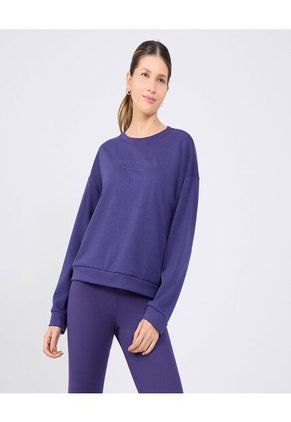 Buzo Para Mujer Cuello Redondo Color Morado Marca Ostu #40060456