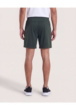 Bermuda Unicolor Con Cordón  Para Hombre Verde Ostu