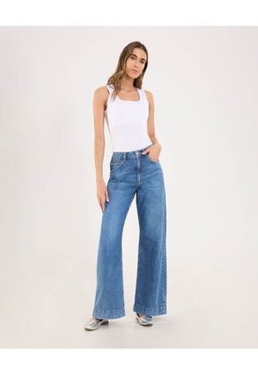 Top Para Mujer Cuello Redondo Color Blanco Marca Ostu #40220409