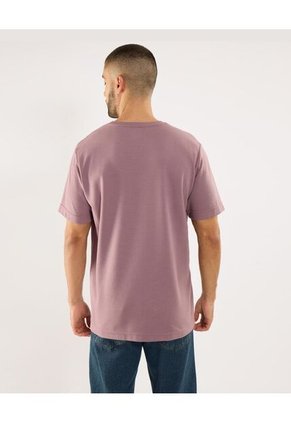 Camiseta Para Hombre Manga Corta Cuello Redondo Color Morado Marca Ostu #60091788