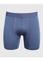 Pantaloncillo Para Hombre Boxer Filete Medio Algodón Color Azul Marca Ostu #60000507 de Ostu