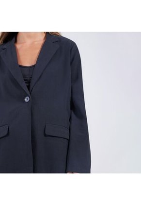 Blazer Para Mujer Blazer Color Negro Marca Ostu #40400011