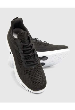 Tenis Para Hombre Sport Color Negro Marca Ostu #60720113