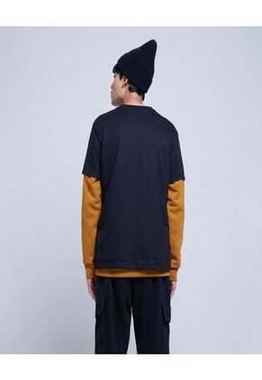 Camiseta Para Hombre Manga Corta Color Negrocarbon Marca Ostu #60091253