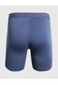 Pantaloncillo Para Hombre Boxer Filete Medio Algodón Color Azul Marca Ostu #60000507 de Ostu