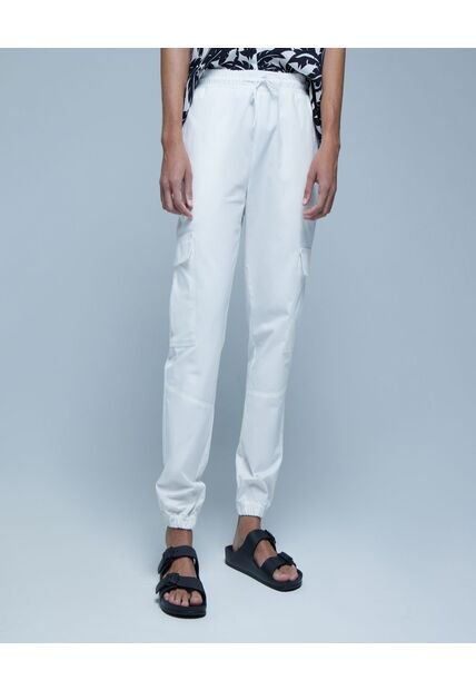 Pantalon Para Hombre Jogger Color Blanco Marca Ostu #60070354
