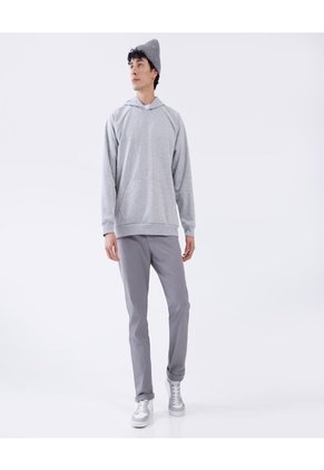 Buzo Para Hombre Hoodie Color Gris  Marca Ostu #60060289