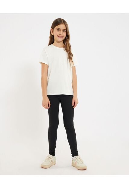 Leggins Infantil Niña Largo Color Negro Marca Ostu #90230119