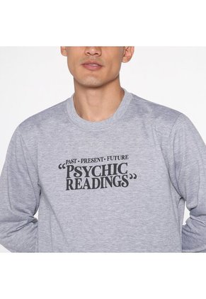 Buzo Para Hombre Cuello Redondo Color Gris  Marca Ostu #60060204