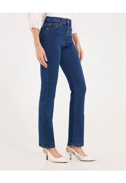 Jean Para Mujer Regular Color Azul  Marca Ostu #40160446