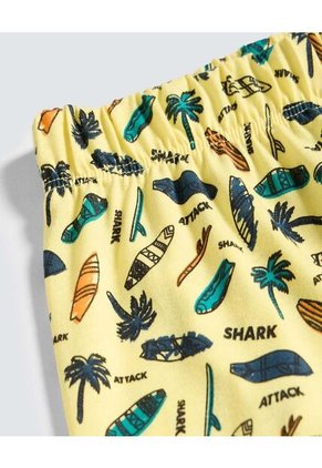 Pijama Para Niño M/C P/L Color Amarillo  Marca Ostu #80040092