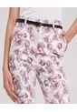 Pantalon Para Mujer Chino Color Rosado  Marca Ostu #40070405 de Ostu