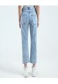 Jean Para Mujer Straight Color Azul  Marca Ostu #40160374 de Ostu