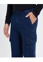 Jean Para Hombre Carrot Color Azul Marca Ostu #60160402 de Ostu