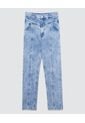 Jean Para Mujer Straight Color Azul  Marca Ostu #40160374 de Ostu