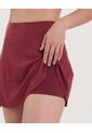 Falda  Para Mujer Corto Color Vino Marca Ostu #40140198 de Ostu
