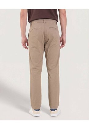 Pantalón  Para Hombre Chino Color Beige Marca Ostu #60070543