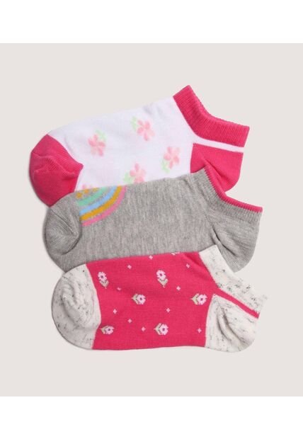 Medias Infantil Niña Invisible Color Rosa Marca Ostu #90980149