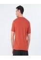 Camiseta Para Hombre Manga Corta Cuello Redondo Color Naranja Marca Ostu #60091510 de Ostu