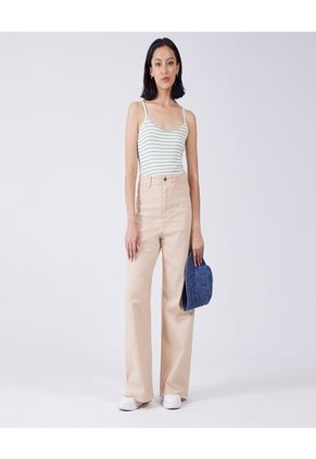 Top Para Mujer Top Color Verde  Marca Ostu #40220274