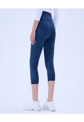 Leggins Para Mujer Medio Color Azul Marca Ostu #40230573