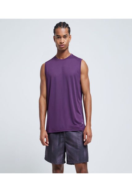 Camiseta Para Hombre Manga Sisa Color Morado Marca Ostu #60091281