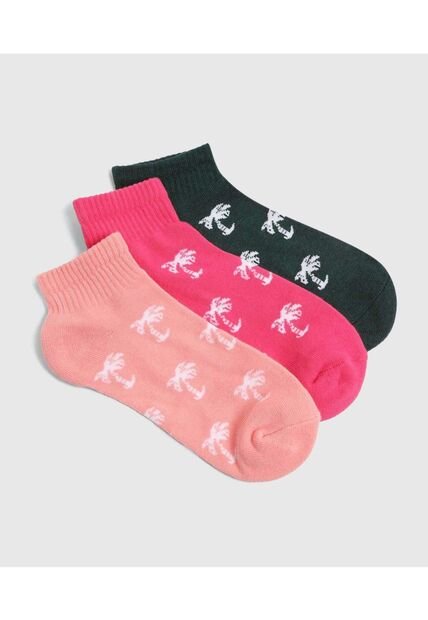 Medias Para Mujer Tobillera Color Pack X Marca Ostu #40980202