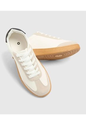 Tenis Para Mujer Casual Color Blanco Marca Ostu #40720150